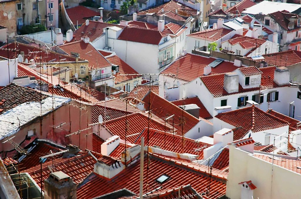 Alfama Roofs – Lisbon Old Town – Alfama & Mouraria