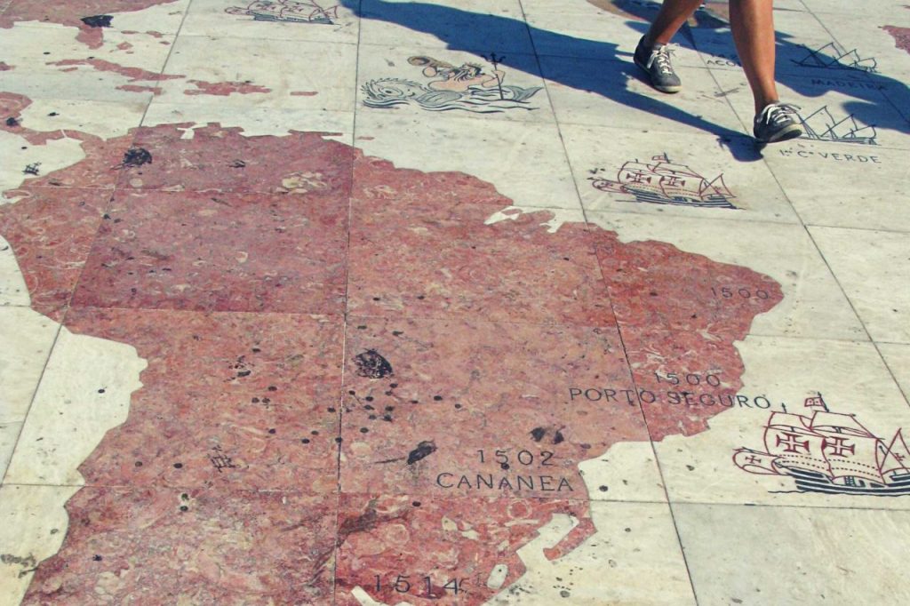 Mapa Mundo Padrão dos Descobrimentos – Belém